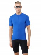 Męska koszulka rowerowa 4F SS25 FTSM1285 NIEBIESKI 36S XXL