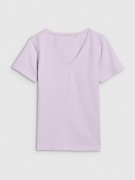 Damska koszulka bawełniana 4F TSHF1990 52S jasny fiolet S