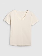 Damska koszulka bawełniana 4F TSHF1990 11S kremowy S