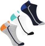 Męskie skarpety bawełniane Moraj 3-pak CSM240-061 mix kolor