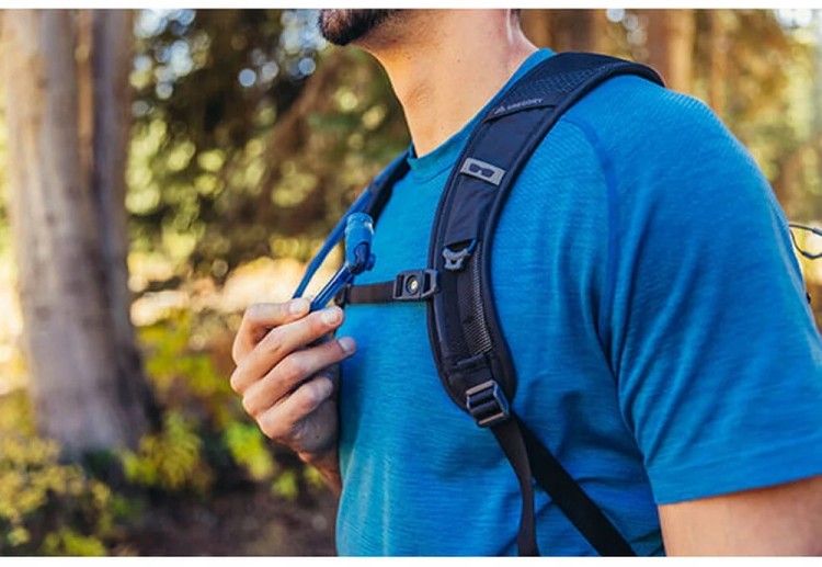 Plecak Gregory z bukłakiem Salvo 143368/7416 czarny 16L