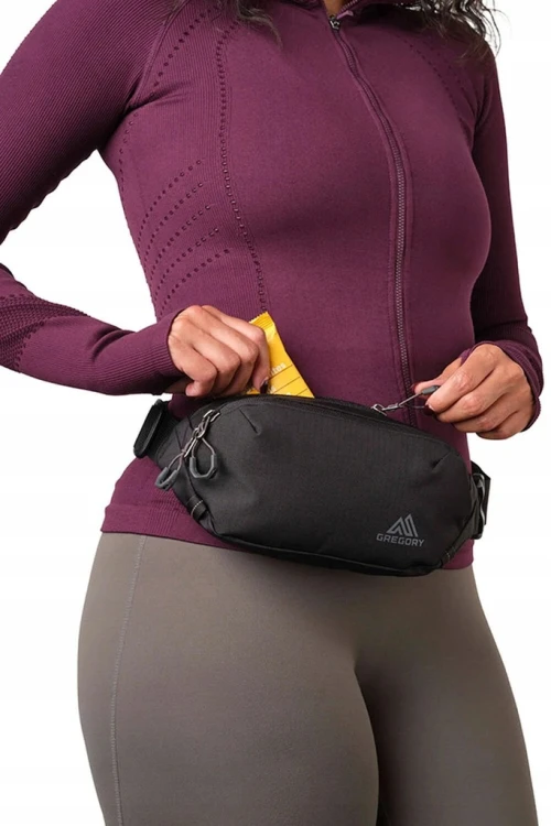Saszetka nerka Gregory 150946/6404 czarny 1l