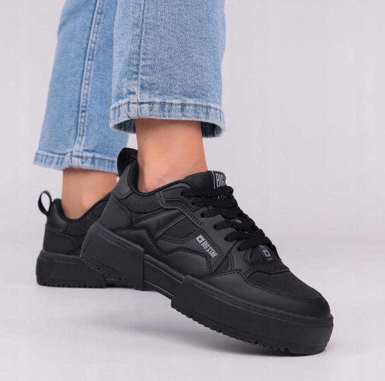 Damskie buty Big Star sneakersy NN274360 czarny 36