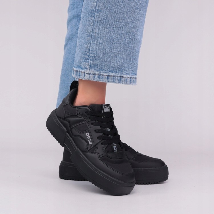 Damskie buty Big Star sneakersy NN274360 czarny 36
