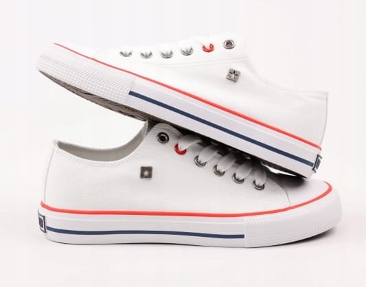 Damskie trampki Big Star tenisówki NN274656 biały 37