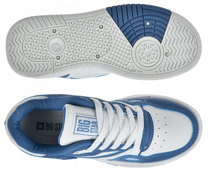 Damskie buty sportowe Big Star sneakersy NN274670 niebieski 36