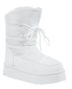 Damskie buty śniegowce Big Star OO274886 biały 41