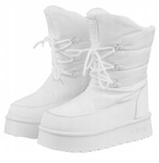 Damskie buty śniegowce Big Star OO274886 biały 41