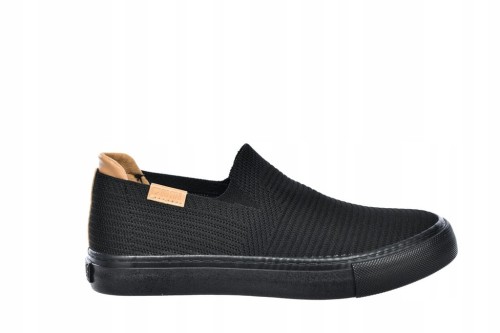 Damskie trampki Big Star wsuwane tenisówki RR274716 czarny 41