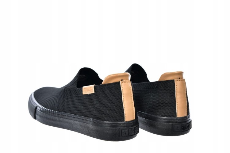 Damskie trampki Big Star wsuwane tenisówki RR274716 czarny 41