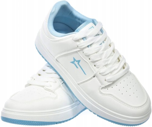 Damskie buty sportowe Big Star sneakersy RR274A244 biały/niebieski 36