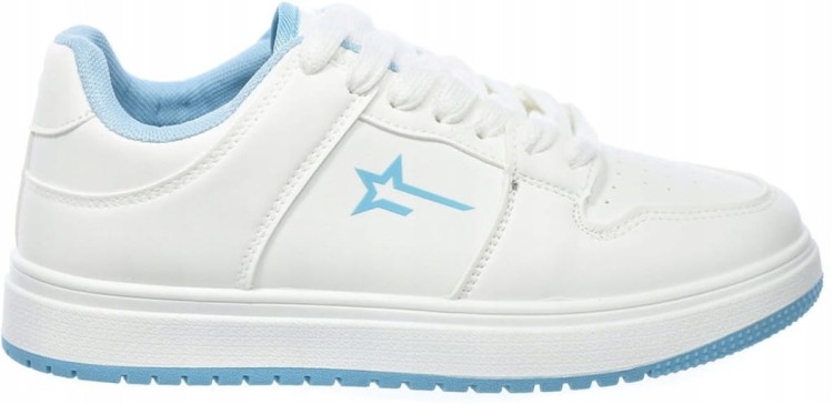 Damskie buty sportowe Big Star sneakersy RR274A244 biały/niebieski 36