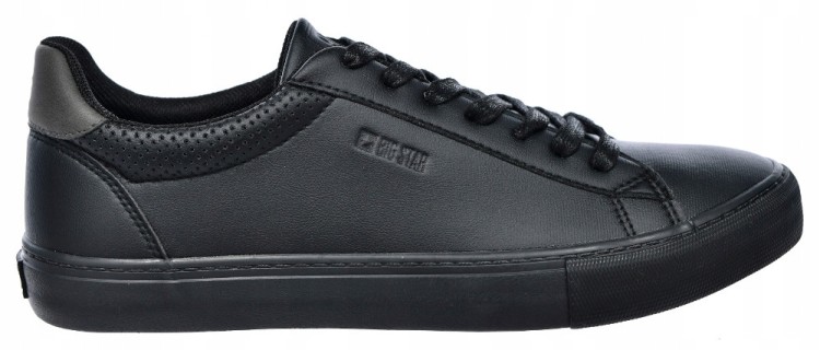 Męskie trampki Big Star tenisówki RR174191 czarny 42