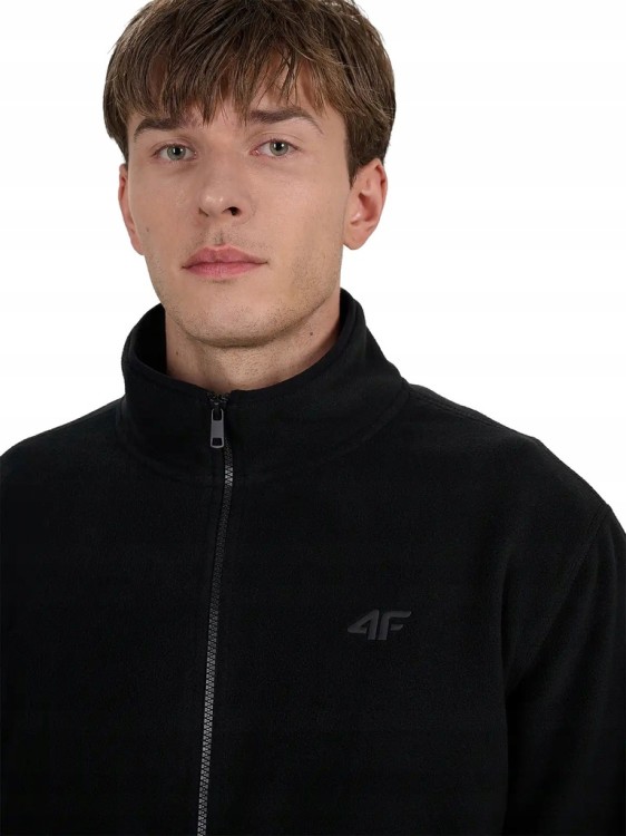 Męski polar 4F bluza polarowa FLEM316 20S czarny 3XL