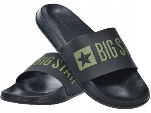 Męskie klapki sportowe Big Star SS174359 czarny 40