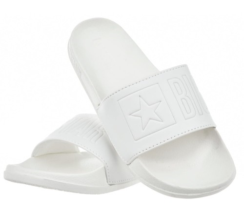 Damskie klapki Big Star OO274042 biały.jpg
