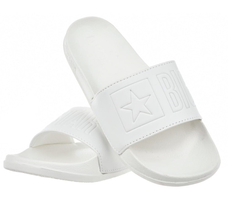 Damskie klapki Big Star OO274042 biały.jpg