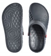 Damskie klapki Big Star II275013 szary 38