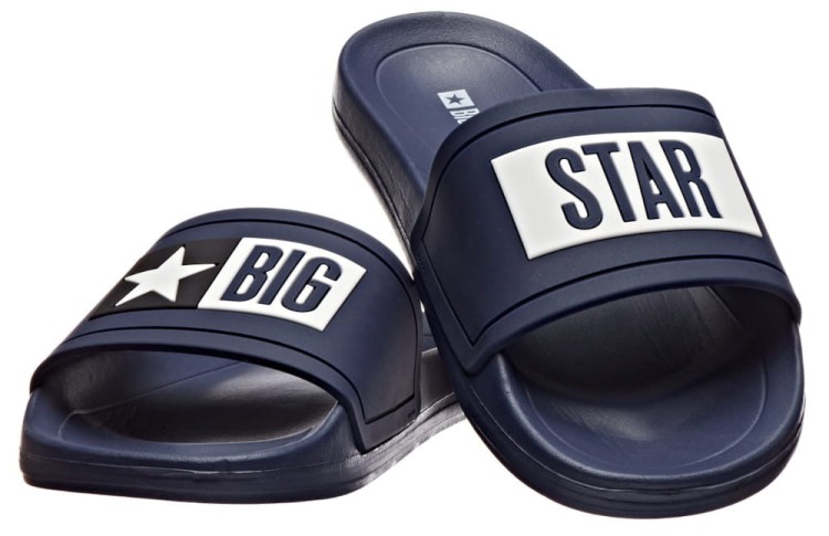 Męskie klapki Big Star DD174701 granatowy .jpg