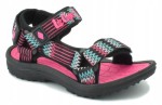 Dziecięce sandały Lee Cooper LCW-25-34-3570K czarny/różowy