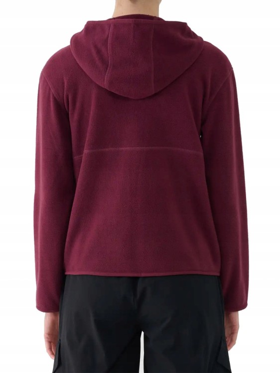 Damski polar 4F bluza polarowa FLEF355 60S burgund