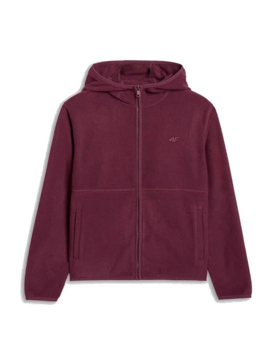 Damski polar 4F bluza polarowa FLEF355 60S burgund