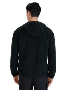 Męski polar 4F bluza polarowa z kapturem FLEM317 20S czarny