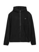Męski polar 4F bluza polarowa z kapturem FLEM317 20S czarny