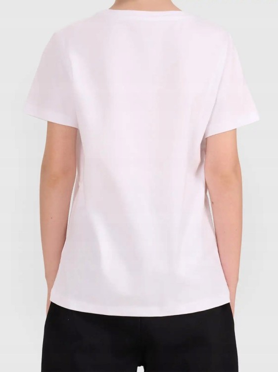 Chłopięcy T-shirt 4F bawełniana koszulka na WF TSHM2330 10S biały