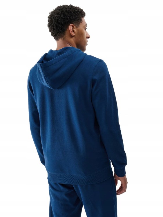 Męska bluza z kapturem 4F SWSM1768 46S  morska zieleń