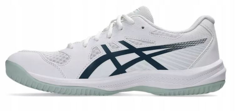 Męskie halowe buty Asics UPCOURT 6 1071A104-104 biały/granatowy