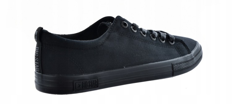 Damskie trampki Big Star tenisówki LL274057 czarny 37