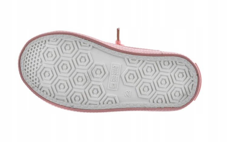 Dziecięce trampki Big Star LL374025 różowy 23