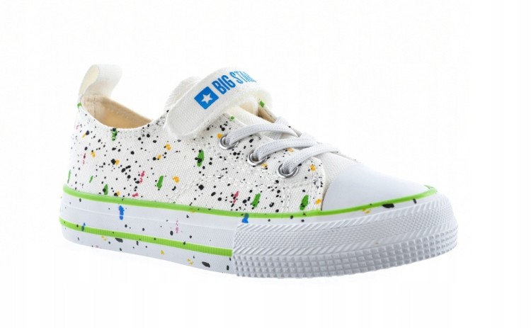Dziecięce trampki Big Star LL374062 biały 28