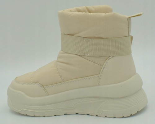 Damskie buty śniegowce Lee Cooper LCJ-24-47-3140L beżowy 38