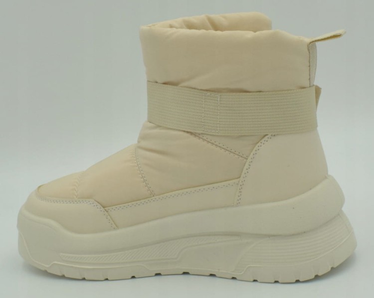 Damskie buty śniegowce Lee Cooper LCJ-24-47-3140L beżowy 38