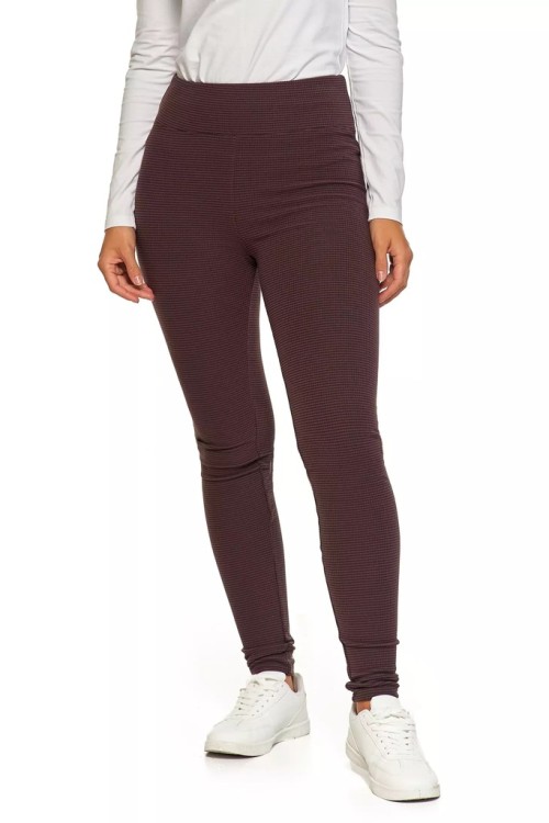 Damskie legginsy Moraj RDL1800-014 brązowy