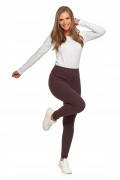 Damskie legginsy Moraj RDL1800-014 brązowy