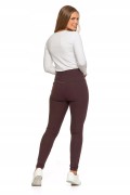 Damskie legginsy Moraj RDL1800-014 brązowy