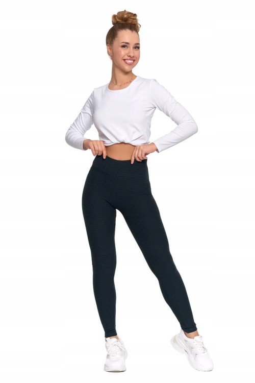 Damskie legginsy Moraj RDL1800-014 grafitowy