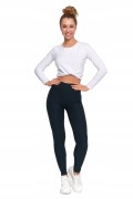 Damskie legginsy Moraj RDL1800-014 grafitowy