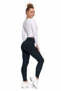 Damskie legginsy Moraj RDL1800-014 grafitowy