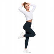 Damskie legginsy Moraj RDL1800-014 grafitowy