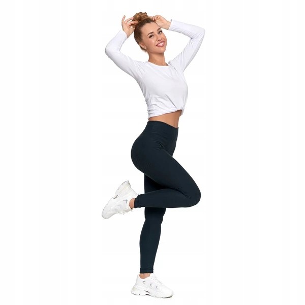 Damskie legginsy Moraj RDL1800-014 grafitowy