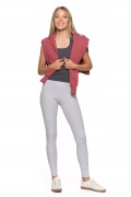 Damskie legginsy Moraj RDL1800-014 jasny szary