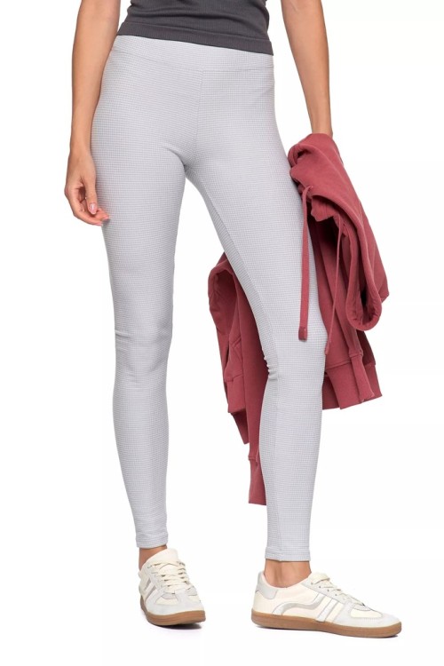Damskie legginsy Moraj RDL1800-014 jasny szary