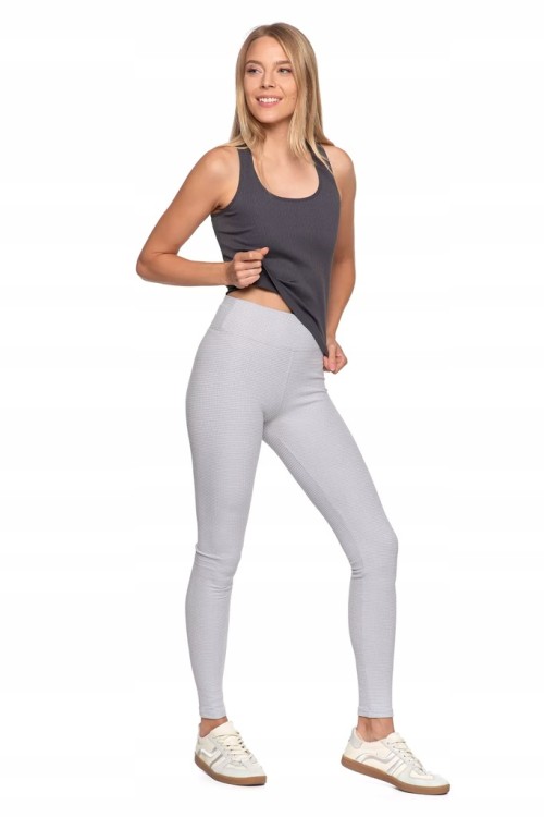 Damskie legginsy Moraj RDL1800-014 jasny szary