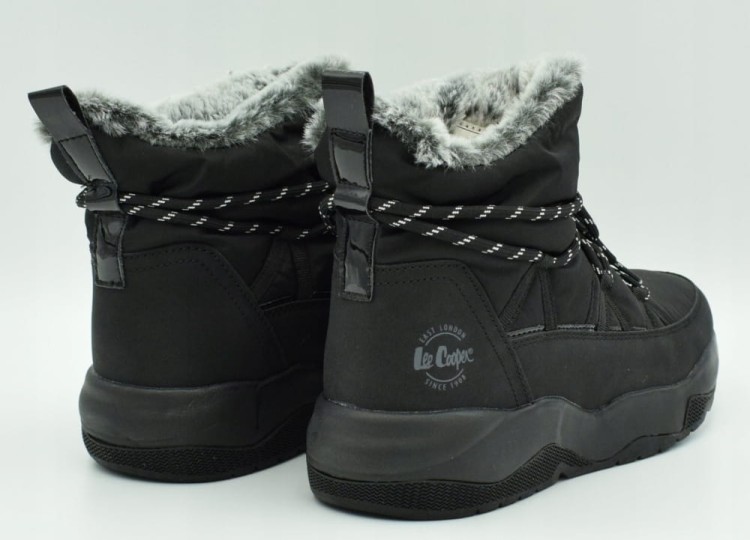 Damskie buty śniegowce Lee Cooper LCJ-24-03-3063L czarny 37