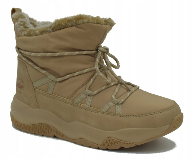 Damskie buty śniegowce Lee Cooper LCJ-24-03-3062L beżowy 41