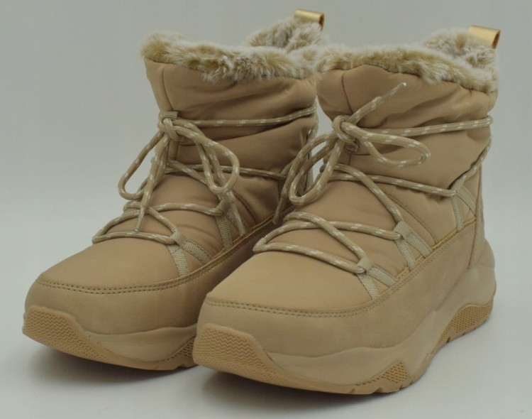 Damskie buty śniegowce Lee Cooper LCJ-24-03-3062L beżowy 41